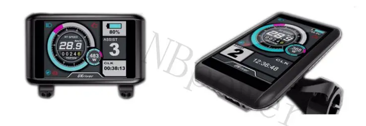 NBpower Электрический велосипед дисплей TFT UKC1 цветной для Ste alth