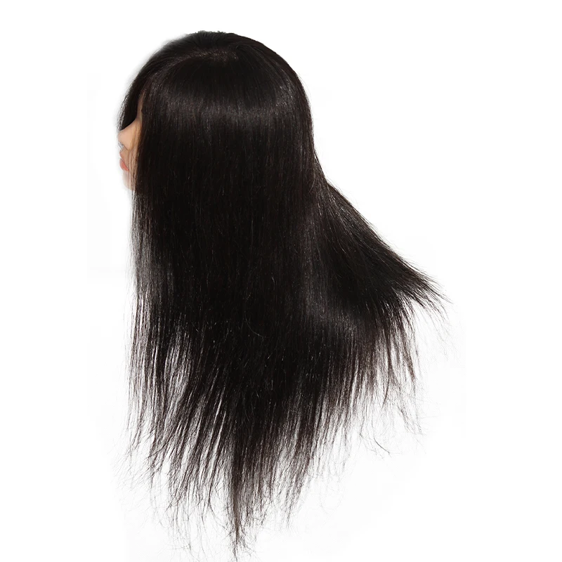 Factory outlet Cosmetology 100% Real Human Hair Salon Practice Hairdresser Training Head Mannequin Dummy Doll Mannequin Head