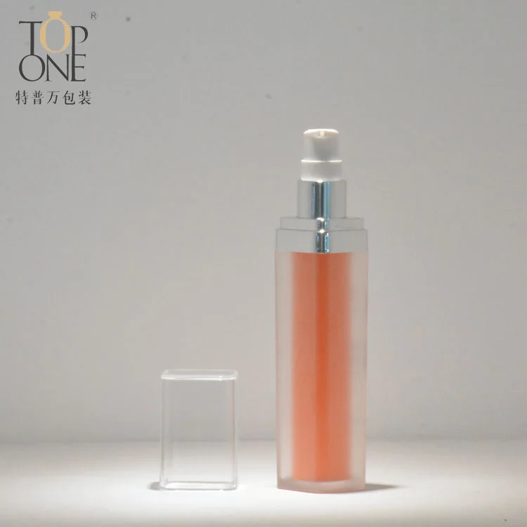 
Skin care products travel refillable essence water moisturizer face cream 30ml PMMA plastic acrylic bottle lotion pump 