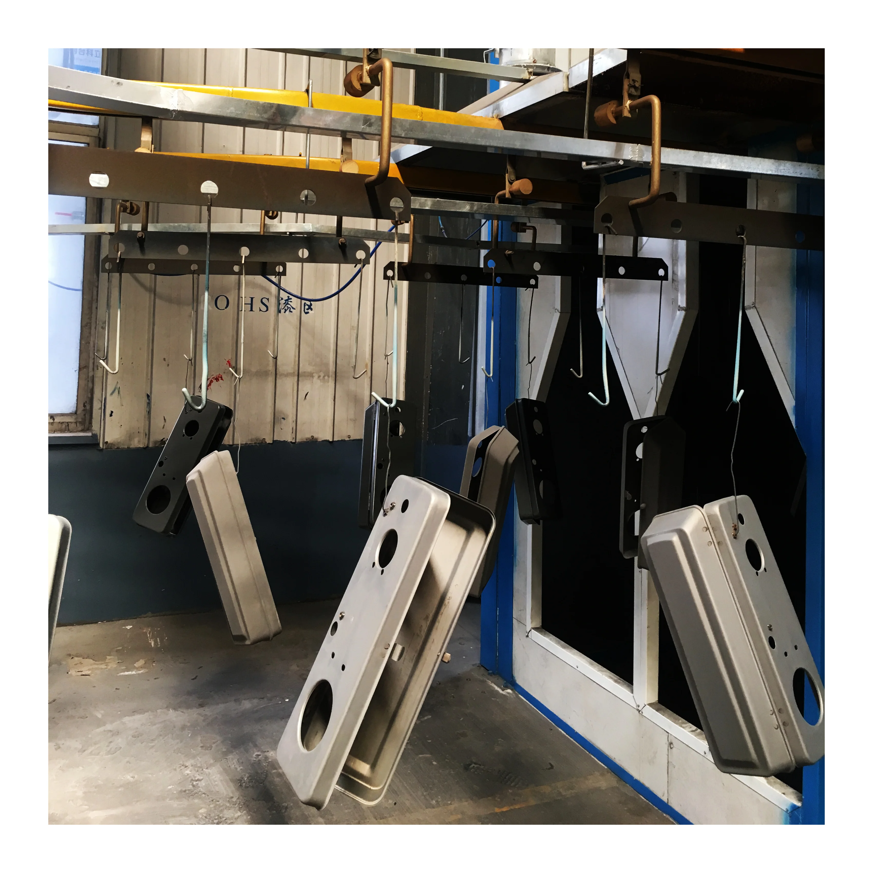 Colin automated powder coating paint machine systems line