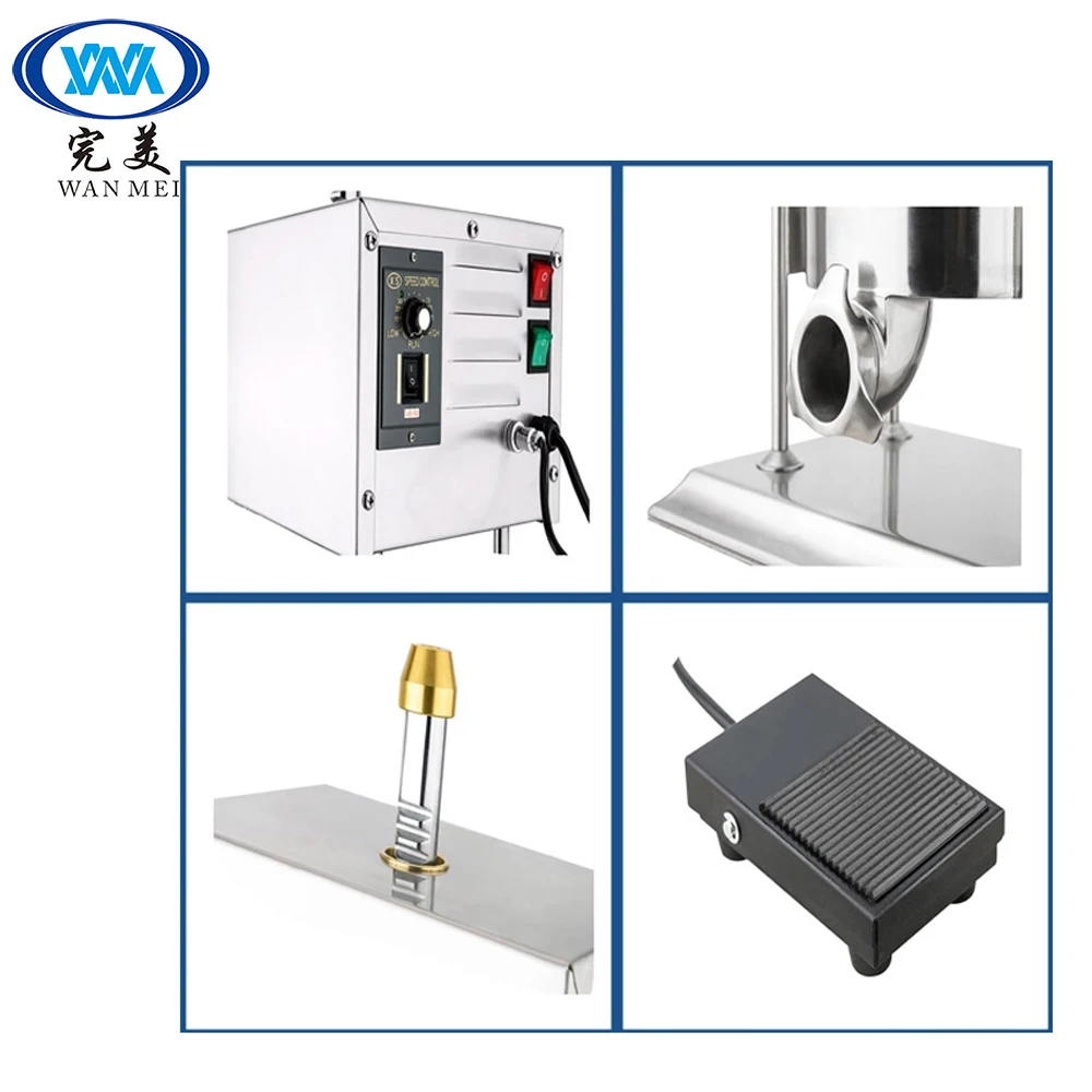 Электрическая машина для наполнения колбасок, 15 л, WM - EVS15L