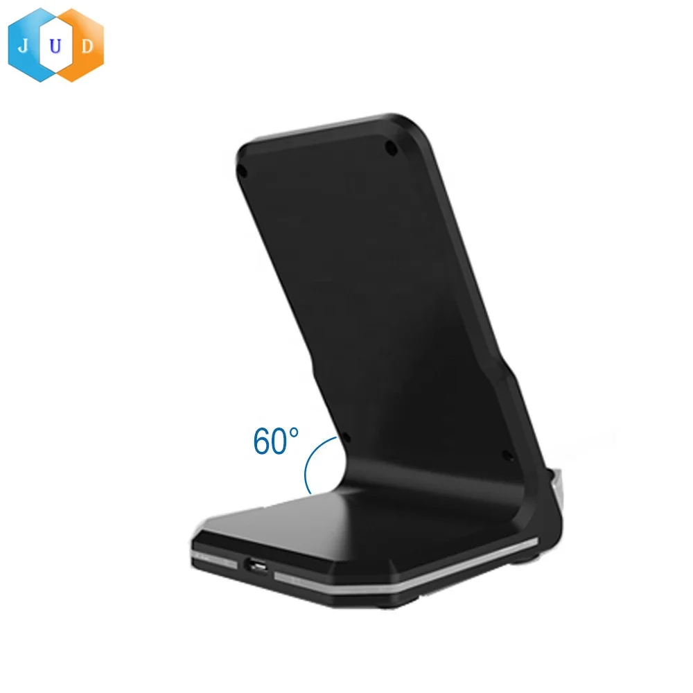 2022 Wholesale 10W Fast Charging Stand Phone Holder Charger, Magnetic Wireless 2 in 1 Charge Stand, Qi Wireless Charging Stand