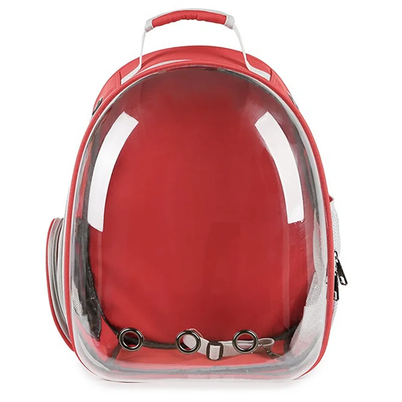 Clear Breathable travel Cat Kitten Dog Backpack Astronaut Bubble Space Capsule pet carrier backpack bubble