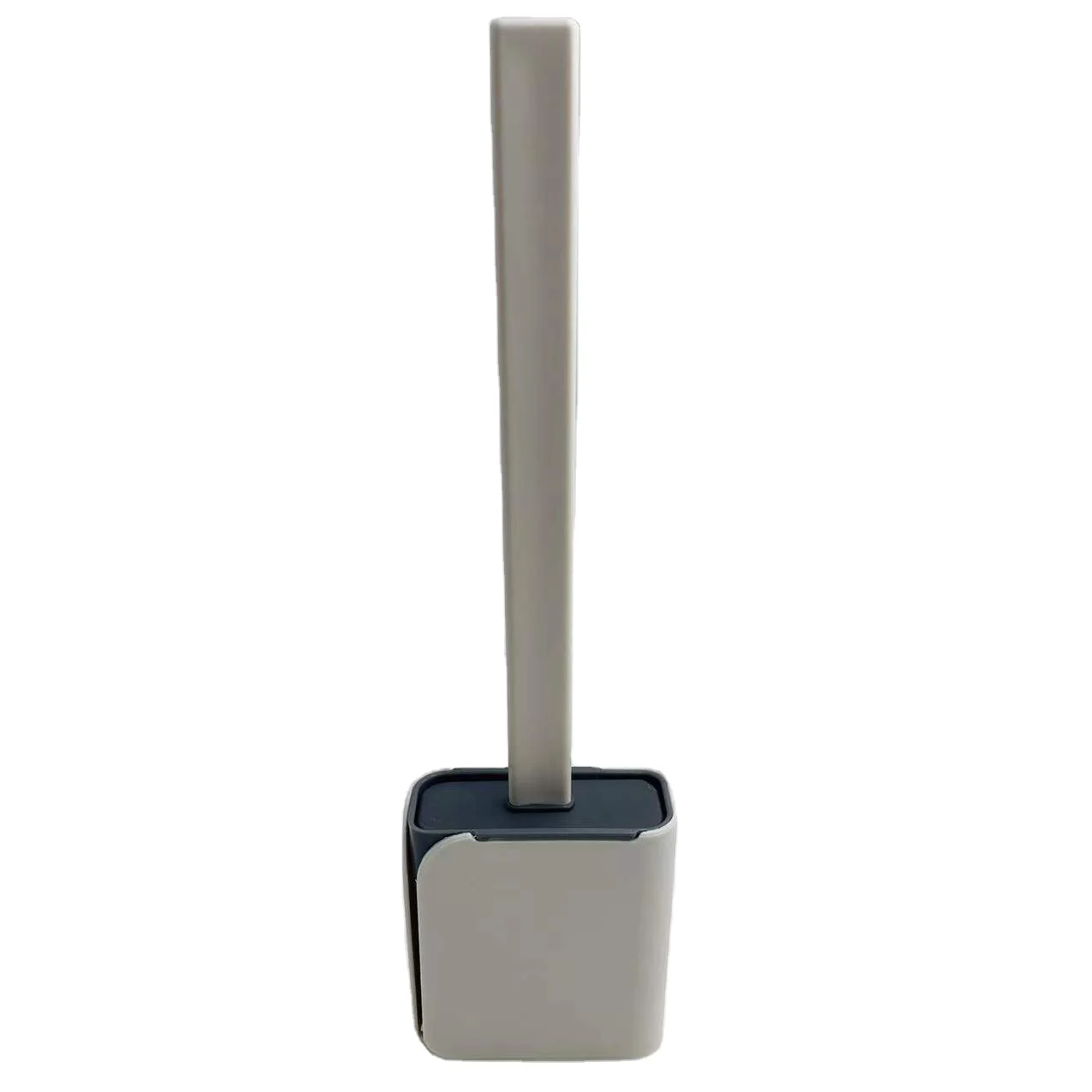 Cozihome TPR Toilet set Brush Head Soft Rubber Wall Hanging Long Handle Toilet Cleaning Brush