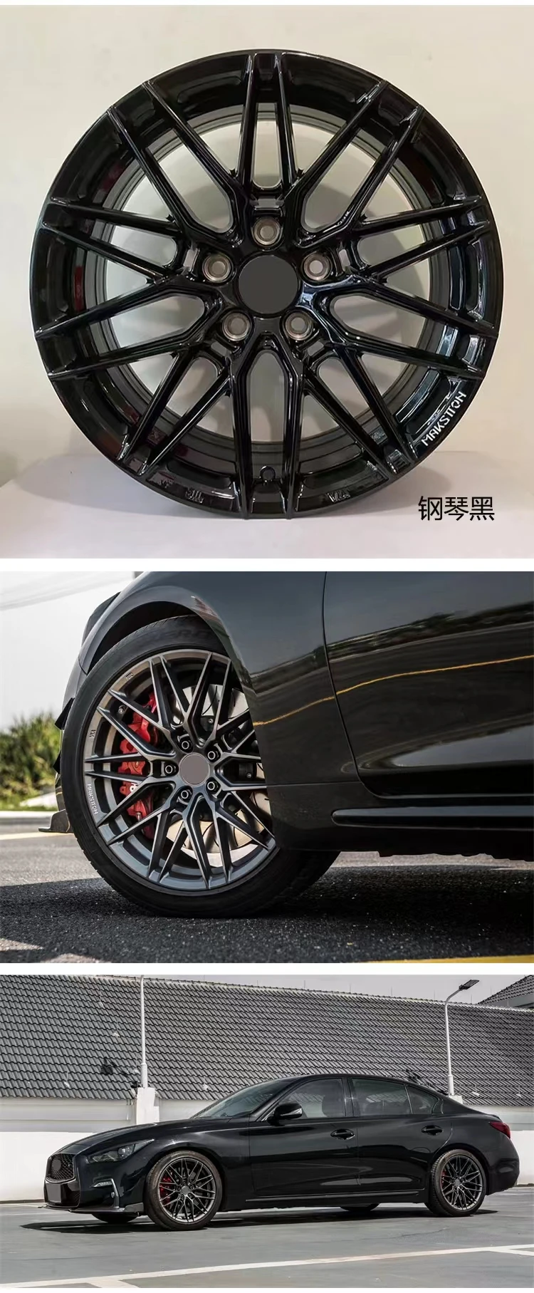 17 18 19 20 21 22 inch alloy wheels 5*108/100/112/113.1/114.3/120 passenger car wheels for MAZDA CX 5 /Honda accord/BM-X6/Audi
