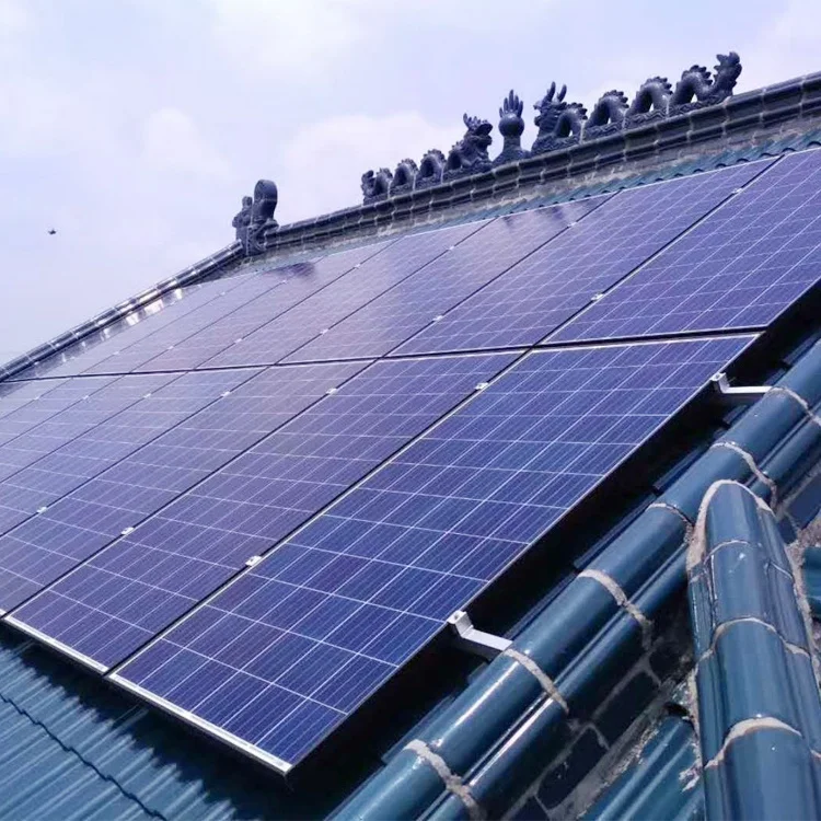 solar aluminum frame photovoltaic power generation system products solar tile roof hook