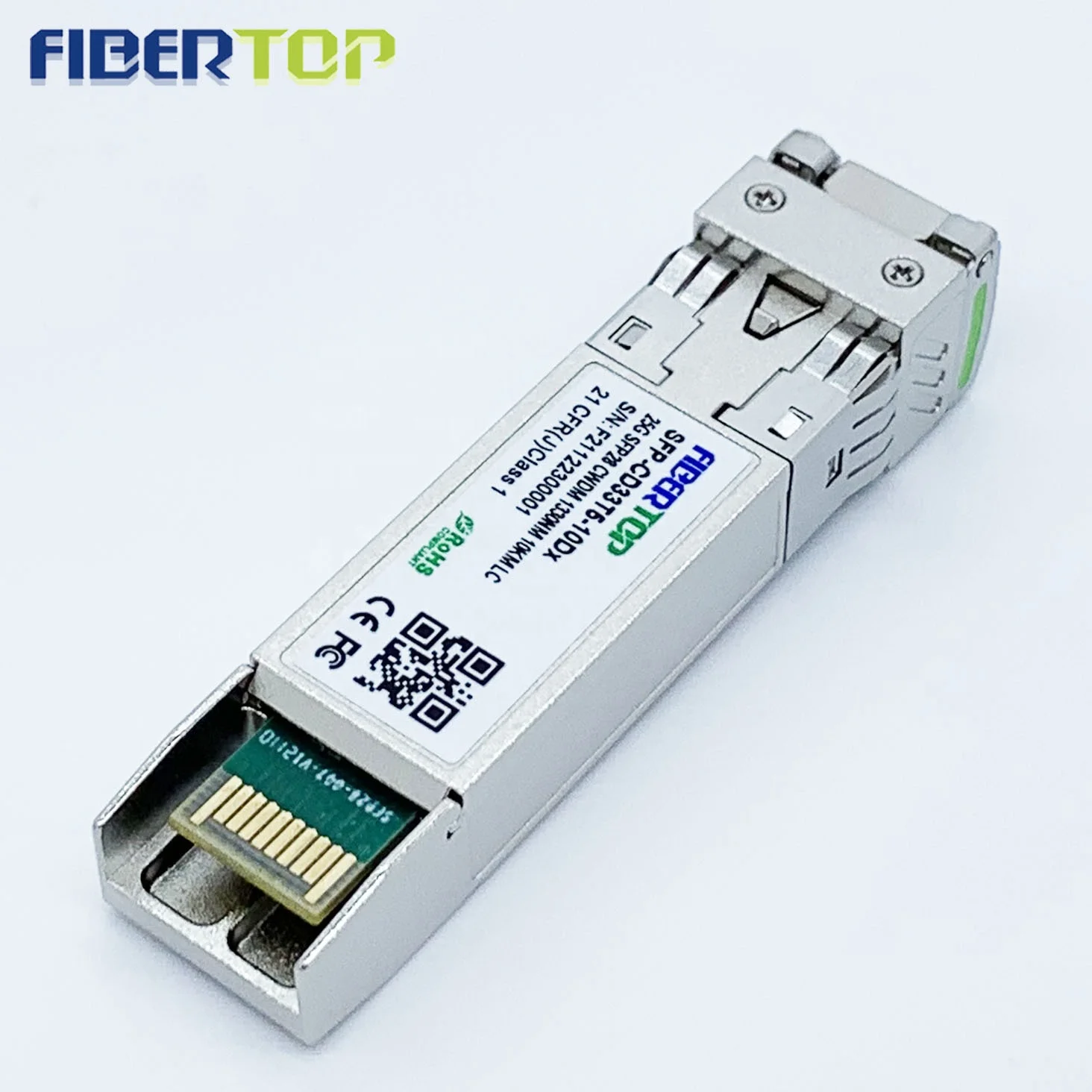 FIBERTOP for Brocade XBR-SFP25G1330-10   Compatible 25G CWDM SFP28 1330nm 10km fiber optic Transceiver module