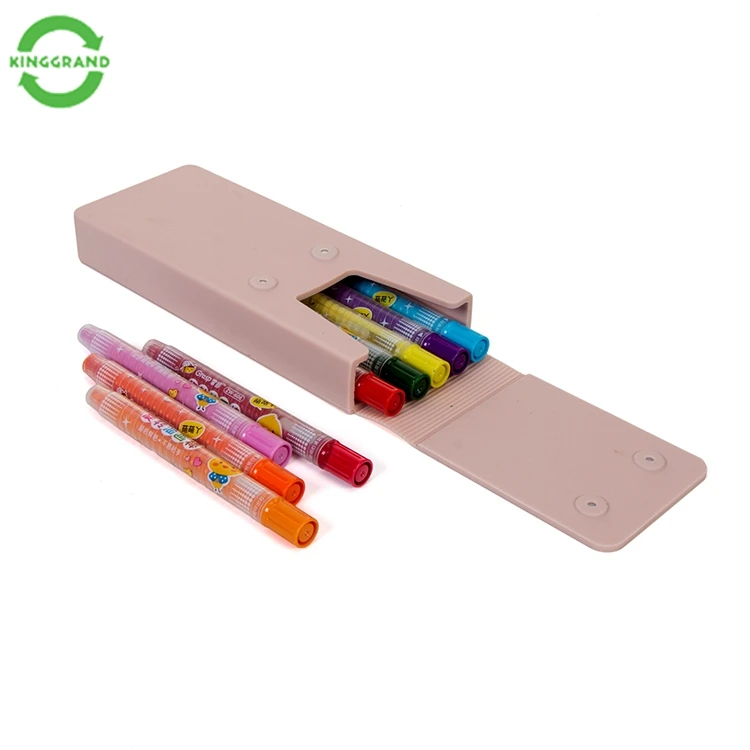  Силиконовая молния smiggle школьный складной Пользовательский логотип детский пенал