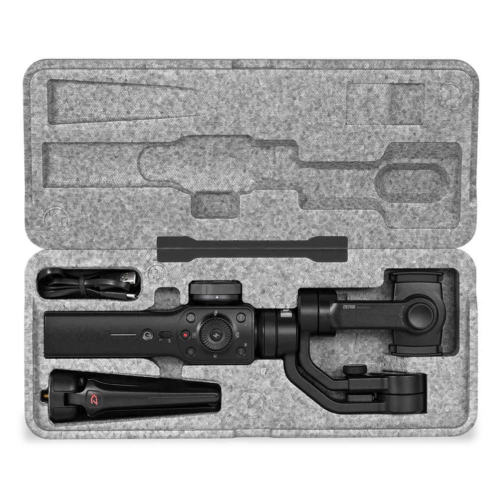  ZHIYUN Smooth 4 3-оси телефон разных цветов с шарнирным соединением для смартфона карманных стабилизаторов смартфонов и