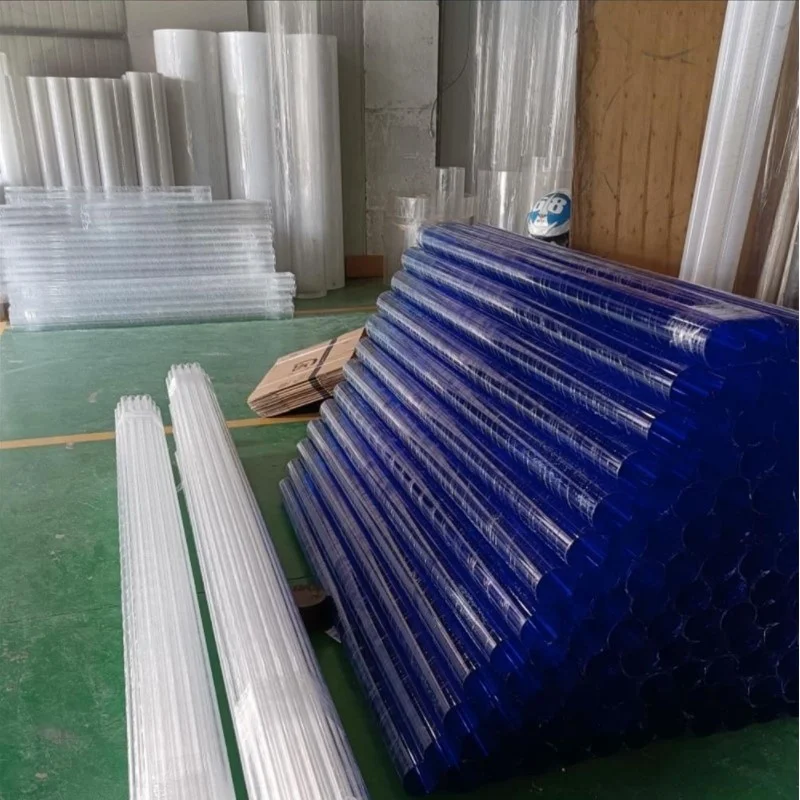 PMMA plexigla plastic acrylic tube 1mm 2mm 2.5mm 3mm 5mm 10mm 15mm 20mm thick for signs/display
