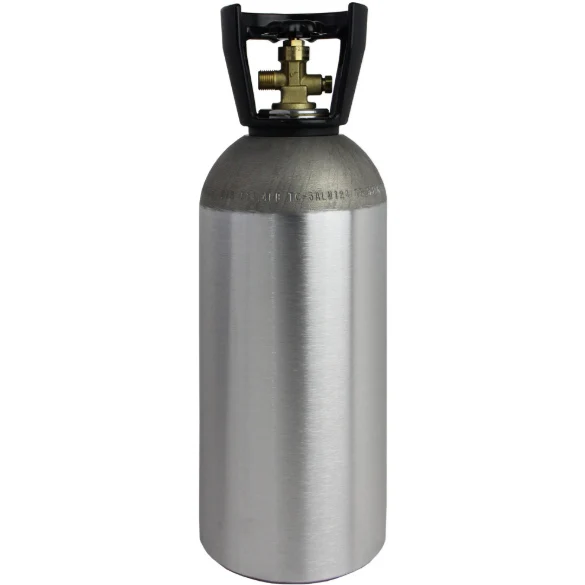Homebrew Beer Keg Aluminum CO2 Tank- Empty 2L Bottle Beer Co2 Adapter soda siphon Cornelius Keg Brewery equipment