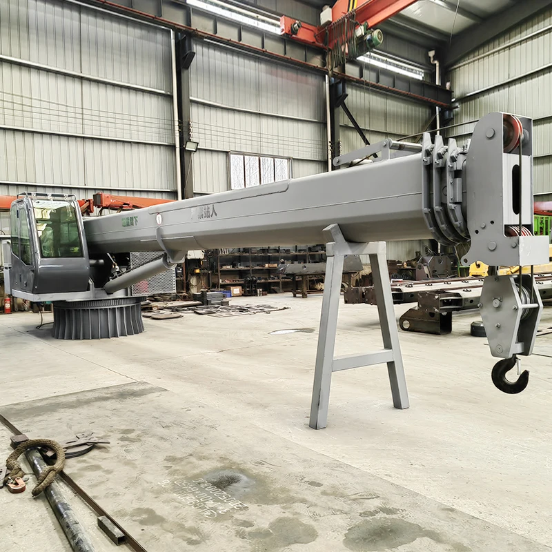16Ton Small Offshore Pedestal Knuckle Boom Loader Ship Loading Crane