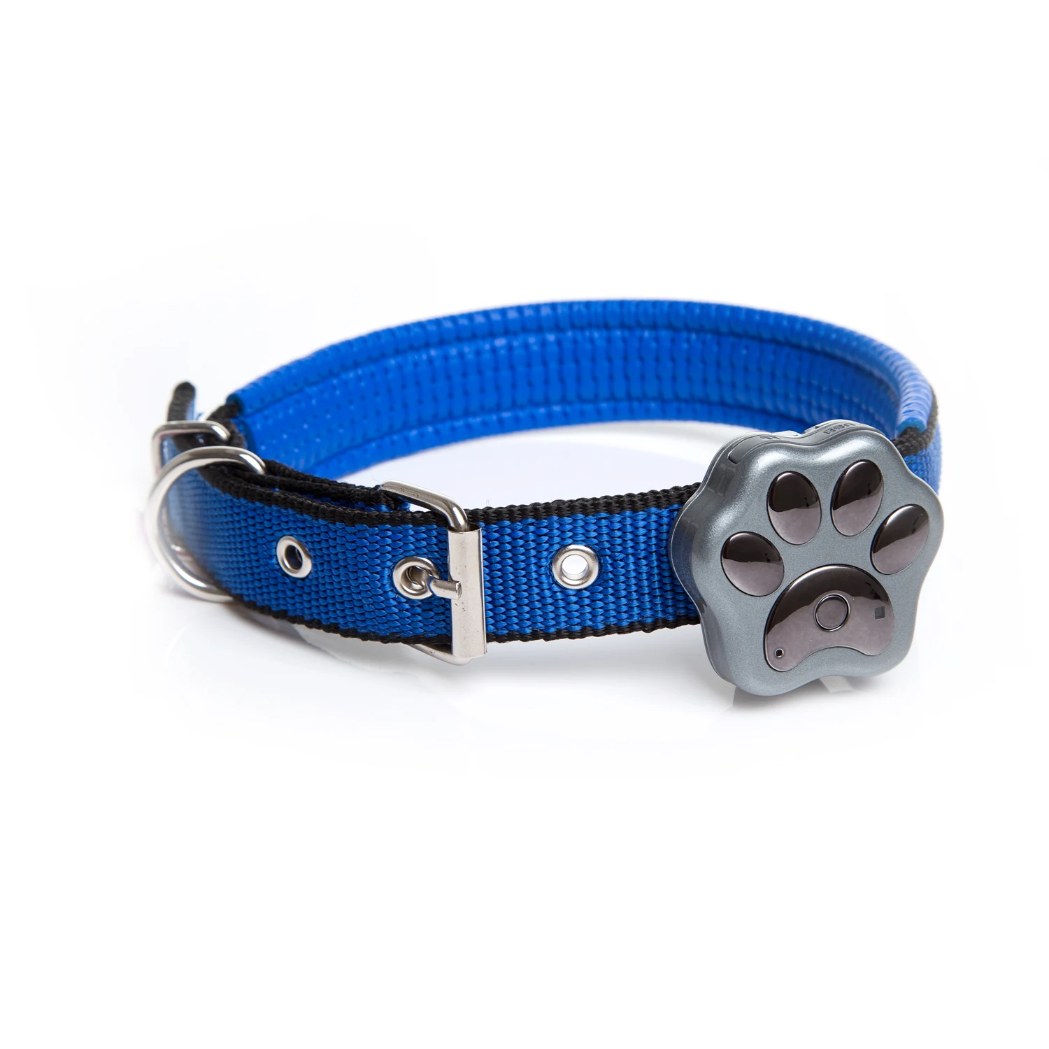 Footprint-shaped Auto Control Rolling LED Light by Smart Sensor GSM Locator Quad Band Waterproof Pet Tracker GPS for Cat/Dog