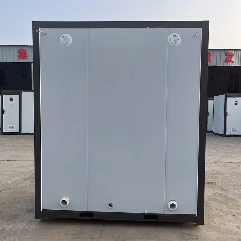 Luxury Movable Prefab Double Toilet Washroom Modern Design Vip Restroom Portable Steel Bathroom For Outdoor