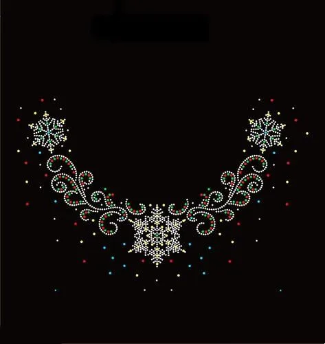 Customized Products Heat Transfers Rhinestone Heat Transfer Rhinestone For T-Shirt