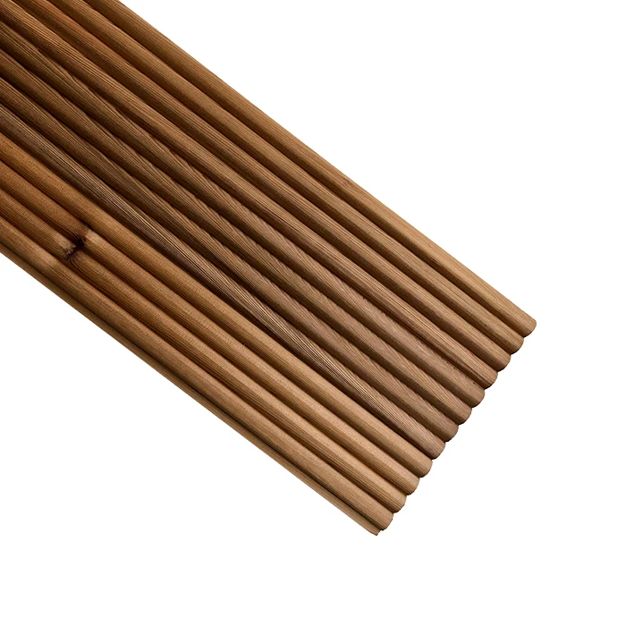 12mm Thick Indoor Cladding Panels High Quality Cedar Wood 3D Wall Panel
