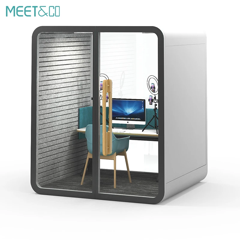 soundproof outdoor office pod phone booth portable studio room meeting office pods