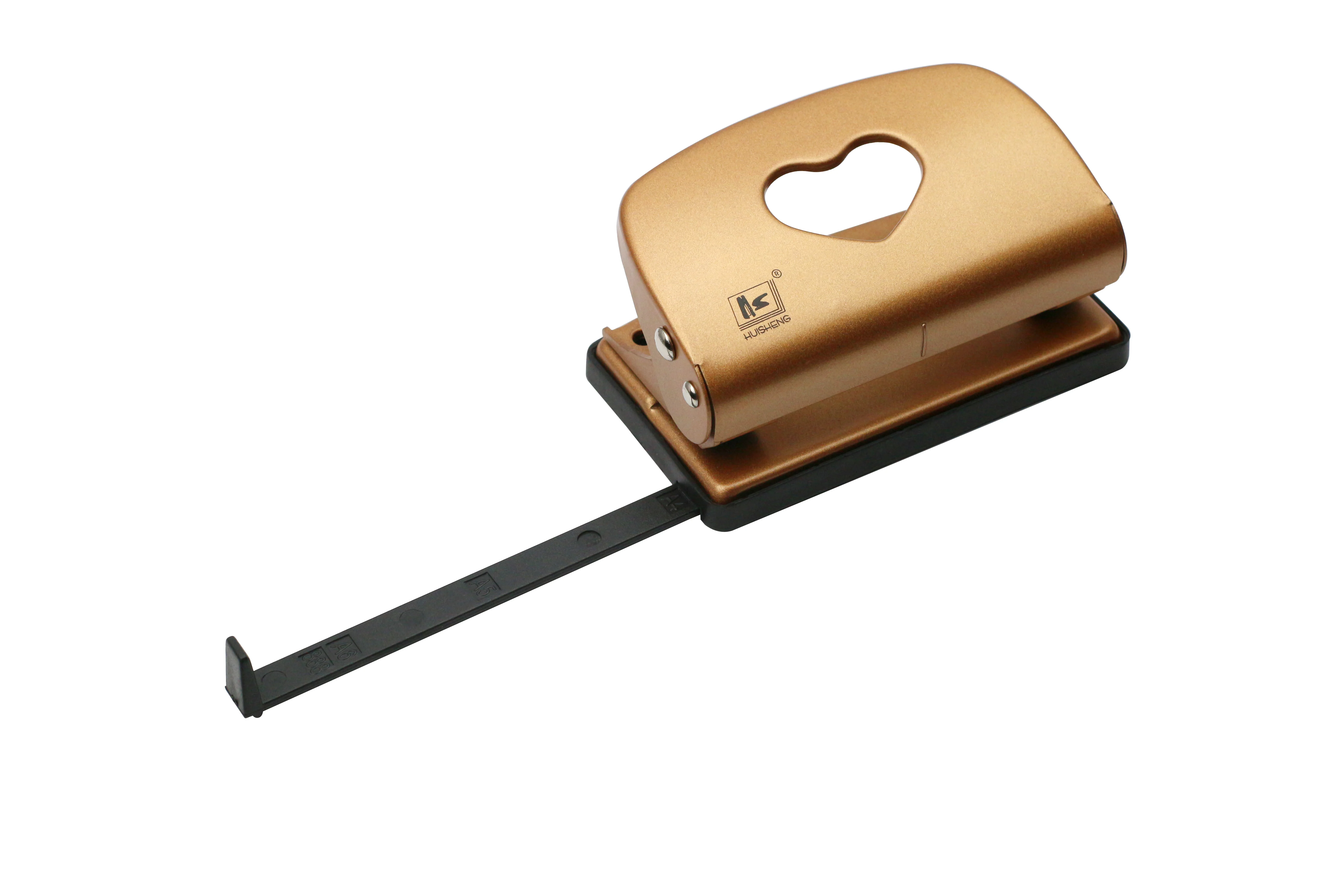 Custom Plastic 2 Hole Craft Paper Punch Machine Office Round Hole Manual Punch Punch