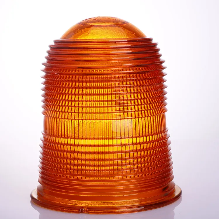 Colored Yellow Red Blue Green Tempered Explosion Proof Dome Cover Glass Marine Signal Light
