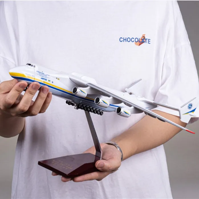 Hot New Year Gifts & Crafts Gift Items Scale 1:200 42cm Antonov AN-225 Mriya Aircraft Airplane Model
