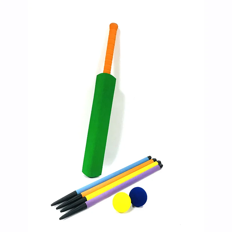  Wholesaler new fashion best sport toys cricket bat ball kit set for
