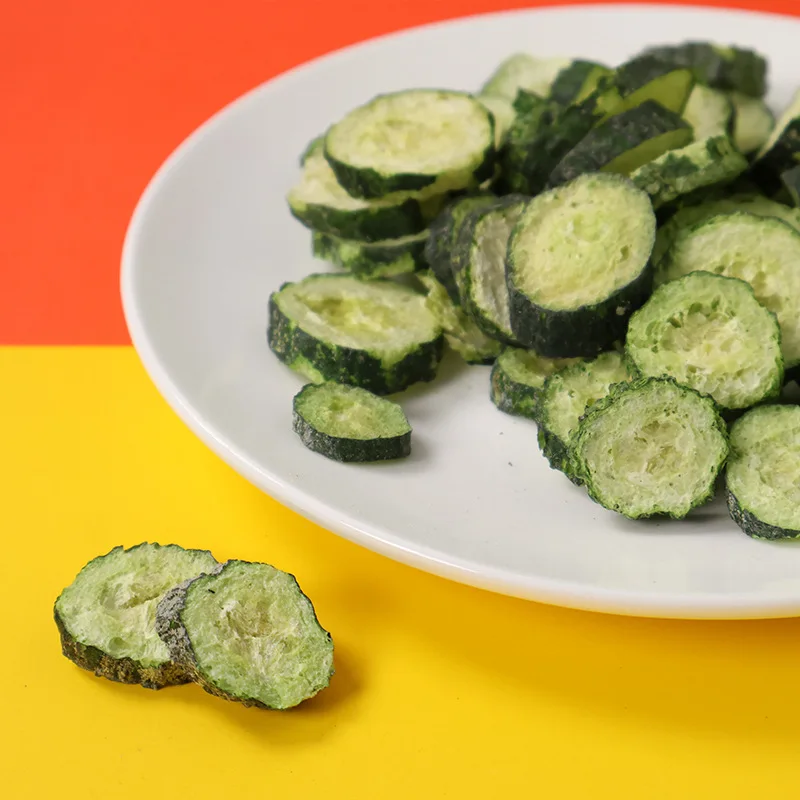 DEHYDRATED VEGETABLE 100% NATURAL Slice/Cube/Powder FREEZE DRIED CUCUMBER