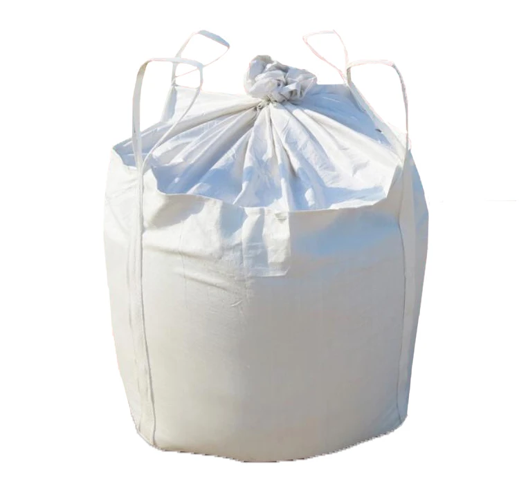 PP Virgin One Ton High Safety Polypropylene 1000kg Capacity Flour Big Bag 1 ton Flour Bulk Bag