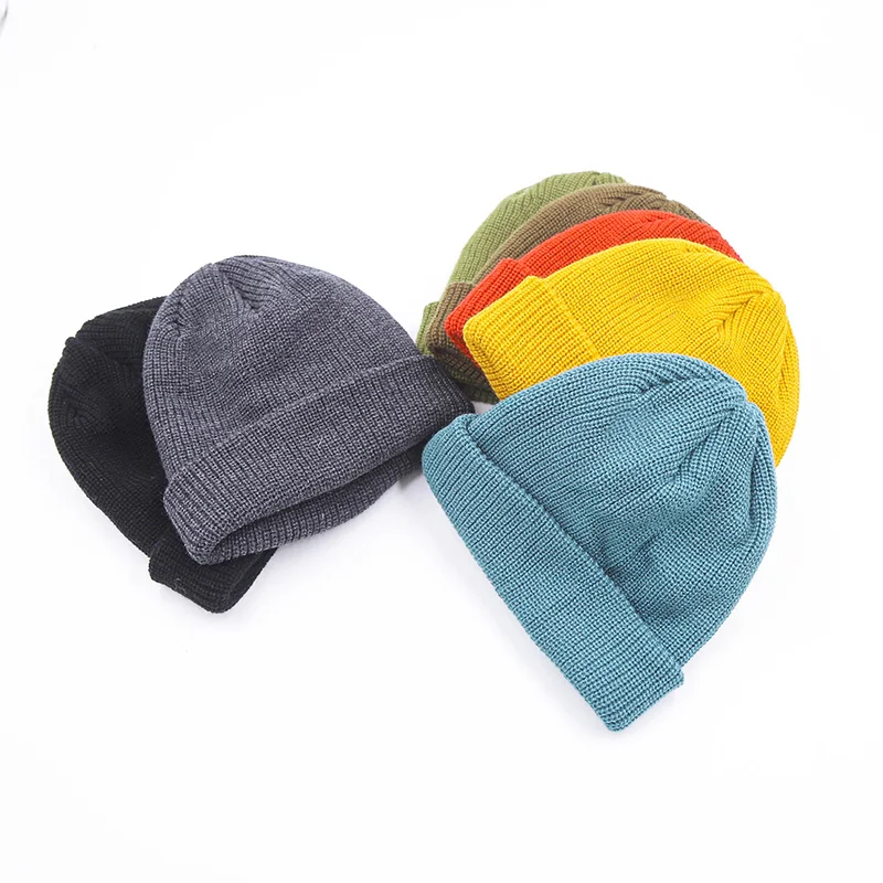 Accept Customization Casual Knit Warm Woolen Crochet Gorros Designer Winter Hats