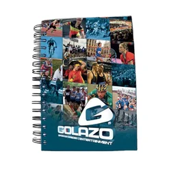 Customized 3D PP lenticular Spiral Notebook 3D Notebook With Elastic Band