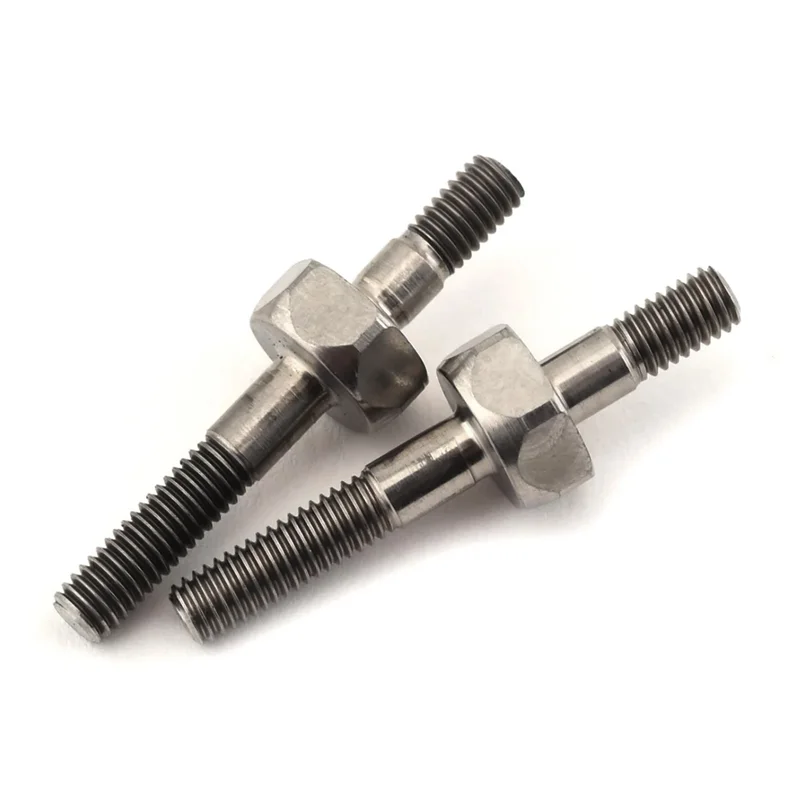 Factory customized m3 /3.5/4/5mm rc car trucks titanium shock standoffs screw