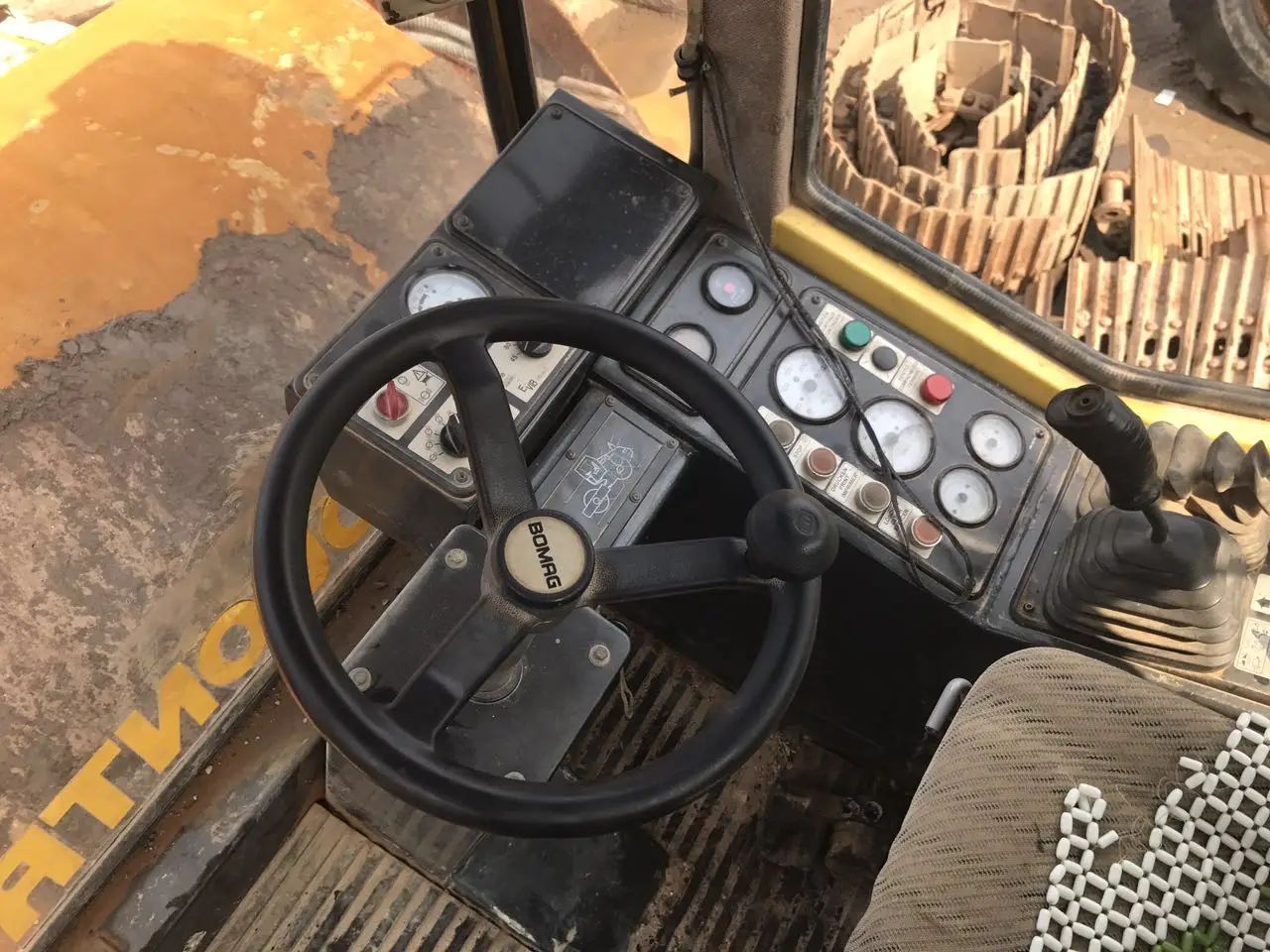 compactor Machinery Used Bomag BW225D-3 Road Roller For Sale Germany Construction