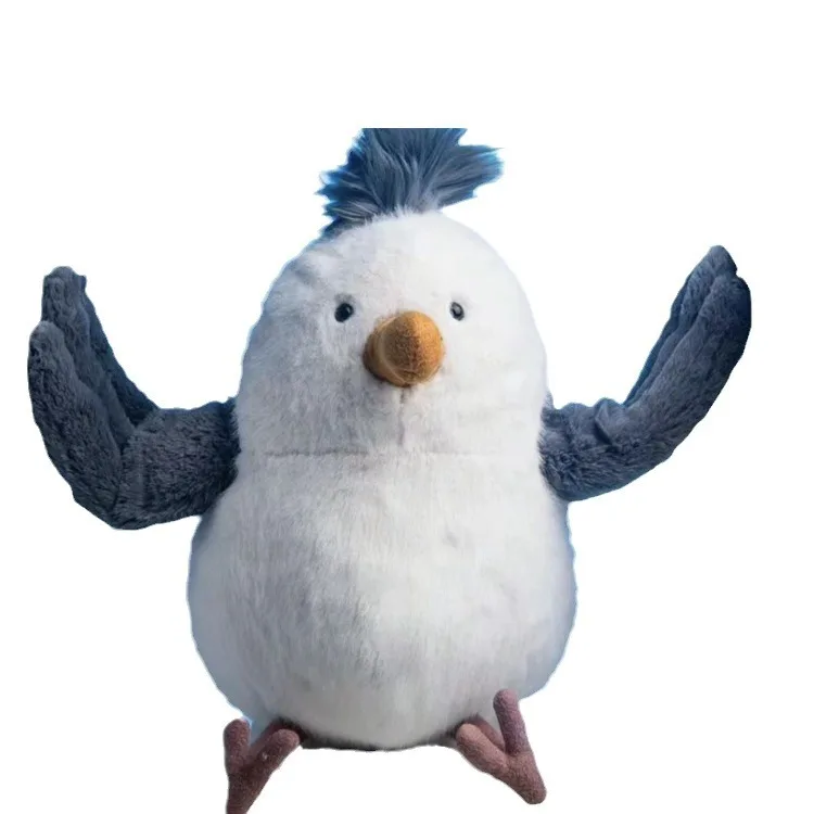 Cute Penguin Qibai Seagull Plush Toy High Quality Exquisite Rabbit Plush Doll Cartoon Creative Factory Wholesale