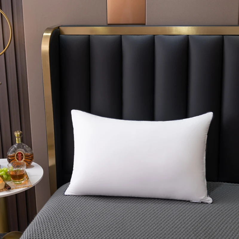 long pillow Cooling Luxury white Hotel Collection Bed Pillows Factory Customized double bed pillows for sleeping