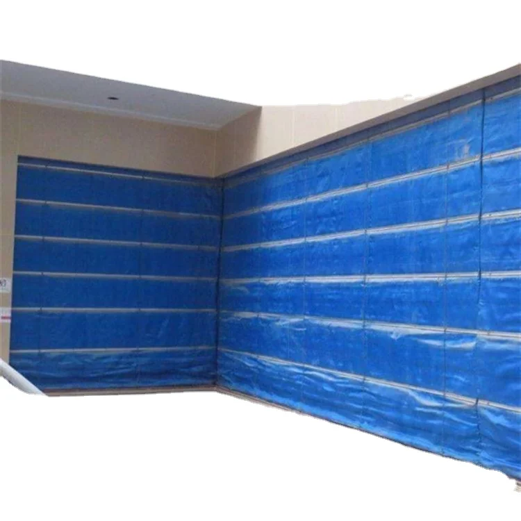 With automatic fire alarm system inorganic cloth fire rolling shutter door visual linkage control