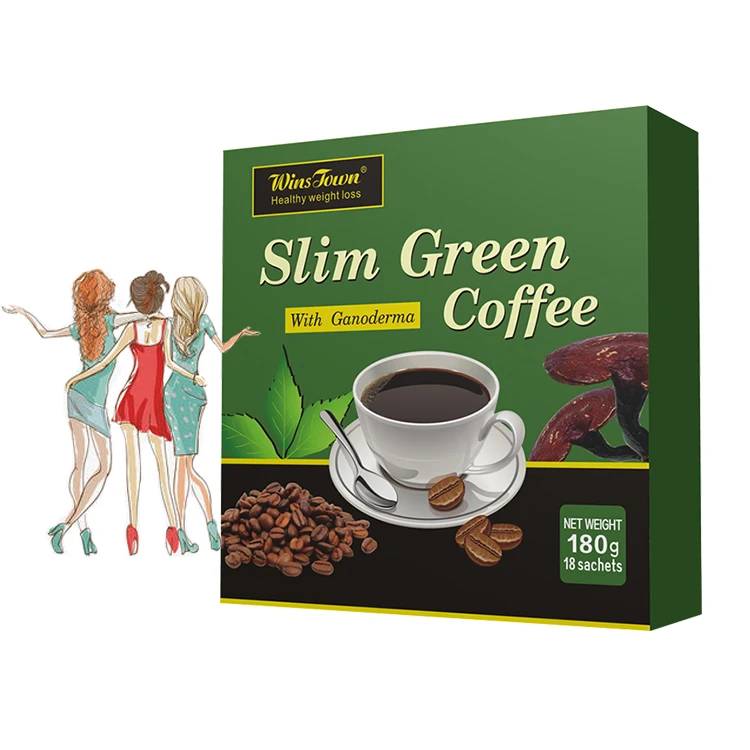 Private label slim green coffee weight loss winstown fat burning Anti-Aging slimming weight control Coffee