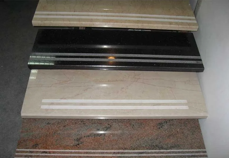 Granite Modern Chinese Natural Stone Indoor Office Building Stairs 3 Years Staircase Tiles Natural Stone Traditional R.S.C Stone