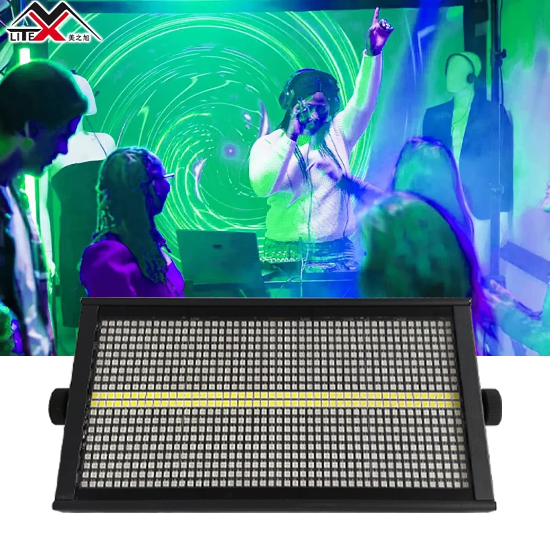 8 + светодиодов rgb strobe disco light полноцветный dj сценический стробоскоп с эффектом освещения для