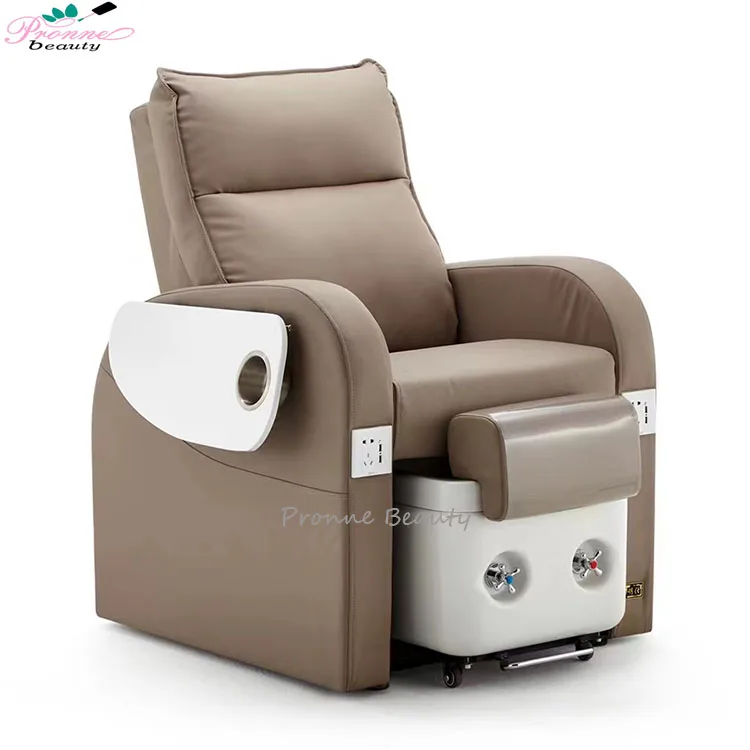 2023 economica 180 degree lay down nail spa equipments foot massage manicure pedicure chairs