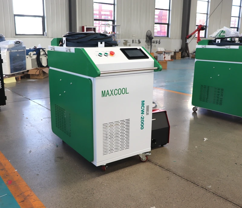 Widely Used 2000w Laser Welding 3mm Aluminum 3 in 1 Fiber Laser Cleaning Car Engine Rubber Tire with Max Laser Source