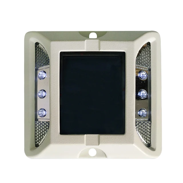 
USA solar panel garage road marker 