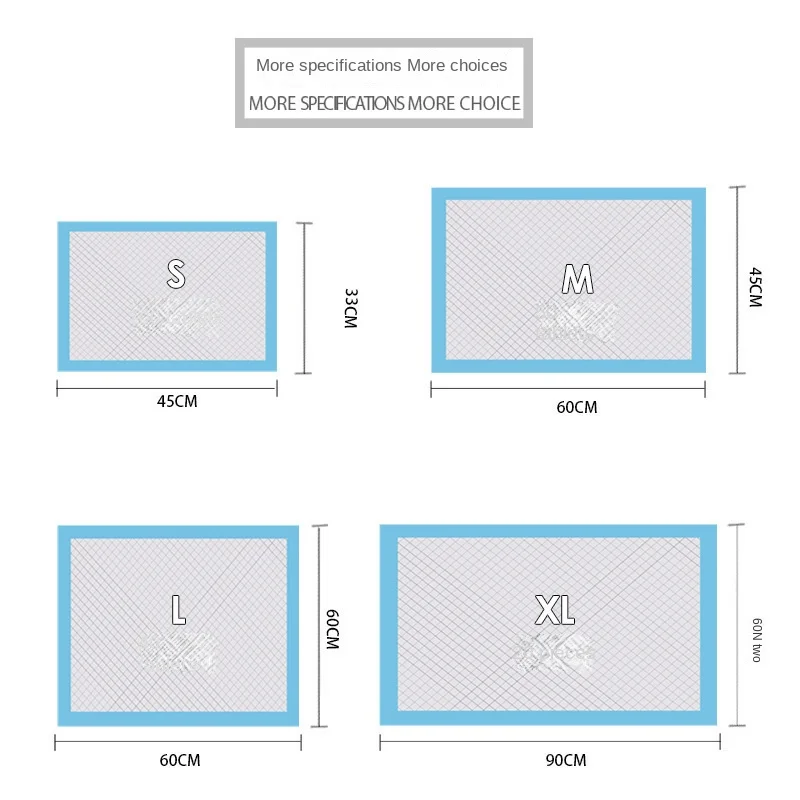 Wholesale Disposable Dog Training Diapers Deodorant Thickened Absorbent Paper Pee Pads Outdoor Use