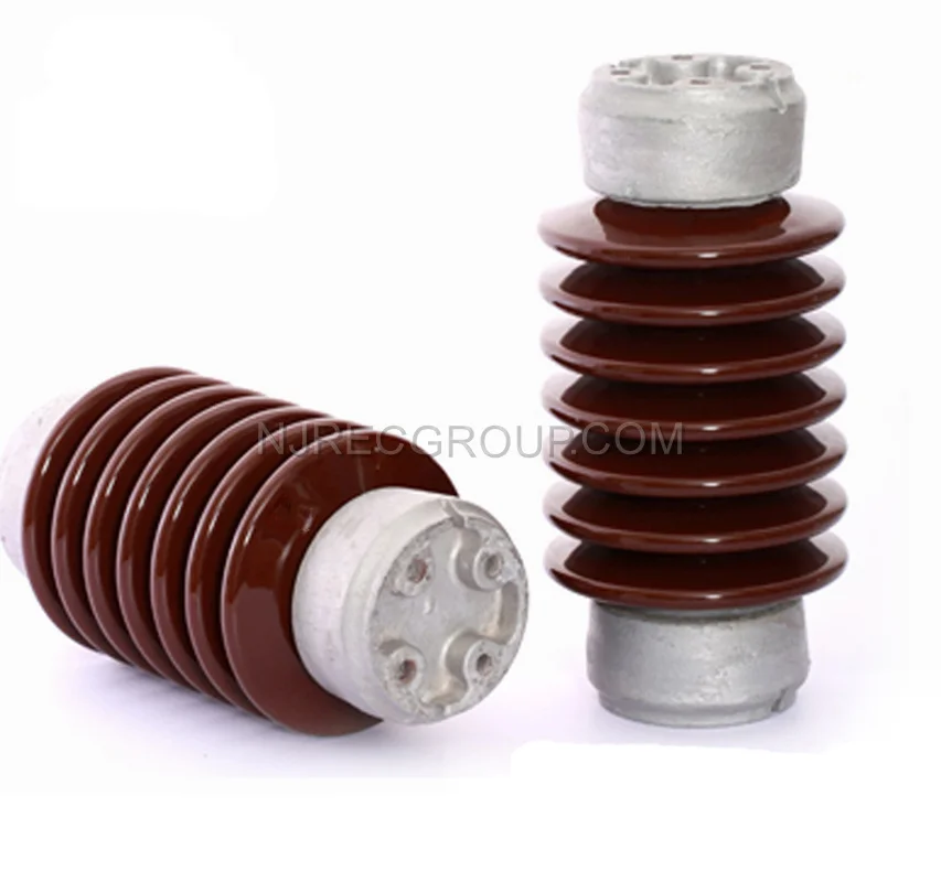 High Voltage Line Post Porcelain Insulator Transformer Bushing Ceramic Insulator with Good Quality Made in China