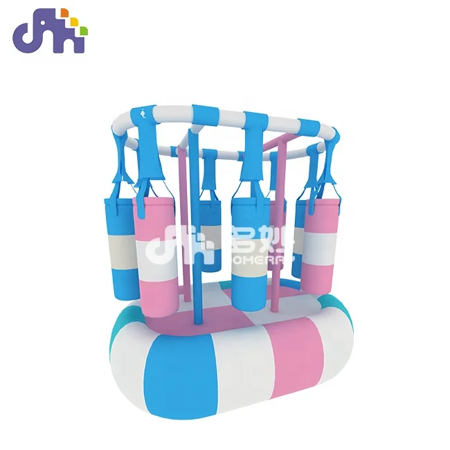 Kids Mini Merry Go round Electric Soft Toy Equipment Set for Shopping Mall for Sale