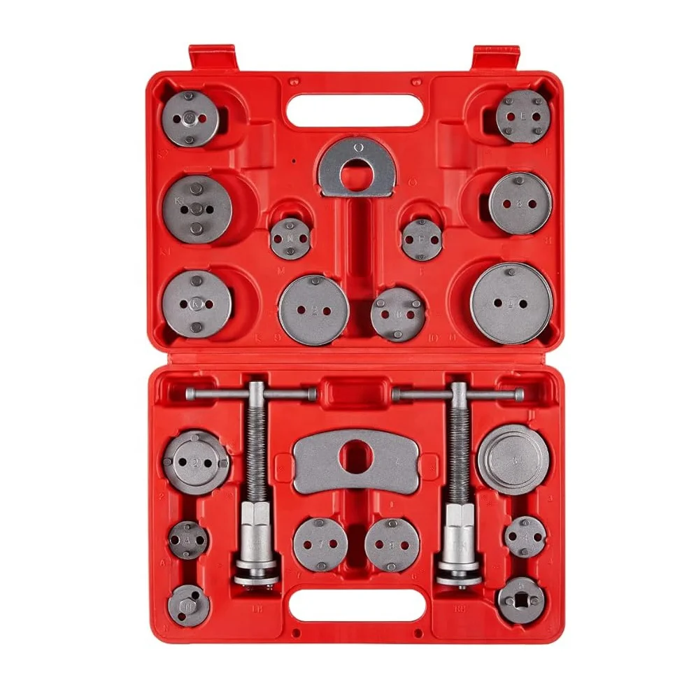 22Pcs Vehicle Tools Universal Brake Caliper Piston Pad Expansion Repair Brake Kit, Other Vehicle Tools Brake Pad Tool