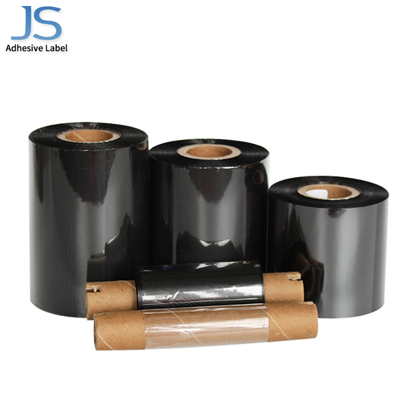 110mm wax resin ribbon thermal transfer barcode ttr for shipping label printer 4x6
