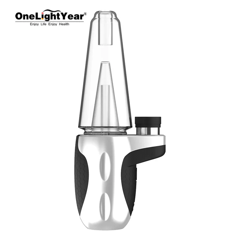 
100% original wholesale Portable Dabcool W2 vape kit 1500Mah Wax Vaporizer Pen from one light year 