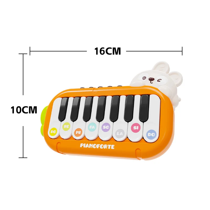 Early Education  Multi-functional Benefit Intelligence Music Toy Children Pocket Electronic Organ Piano