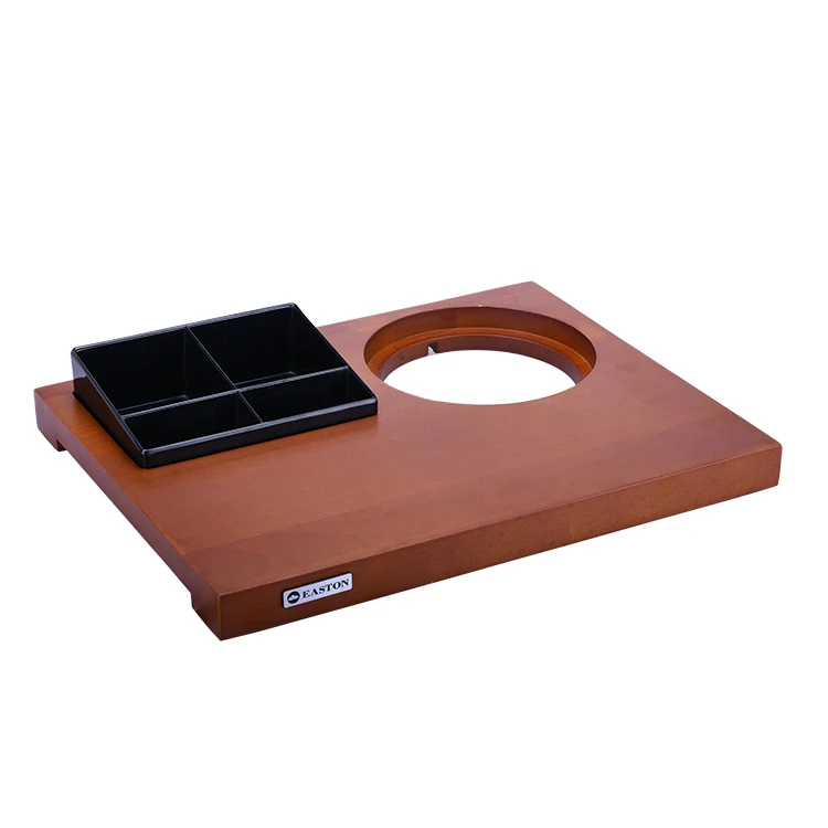 Hotel Room Black Color Melamine Sachet Tray