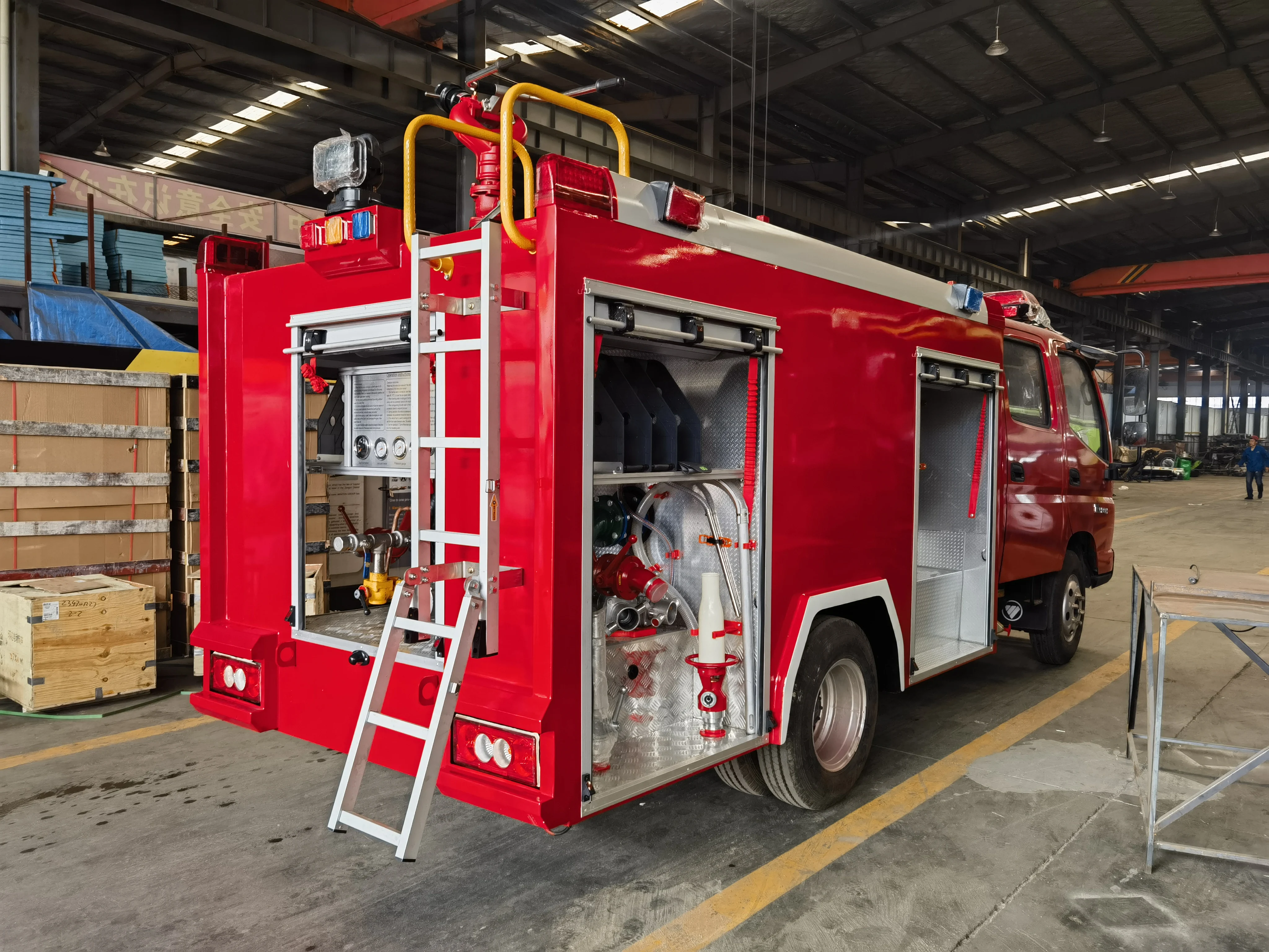 China New 18000L Fire Fighting Equipment Water Tank Fire Truck For Sale