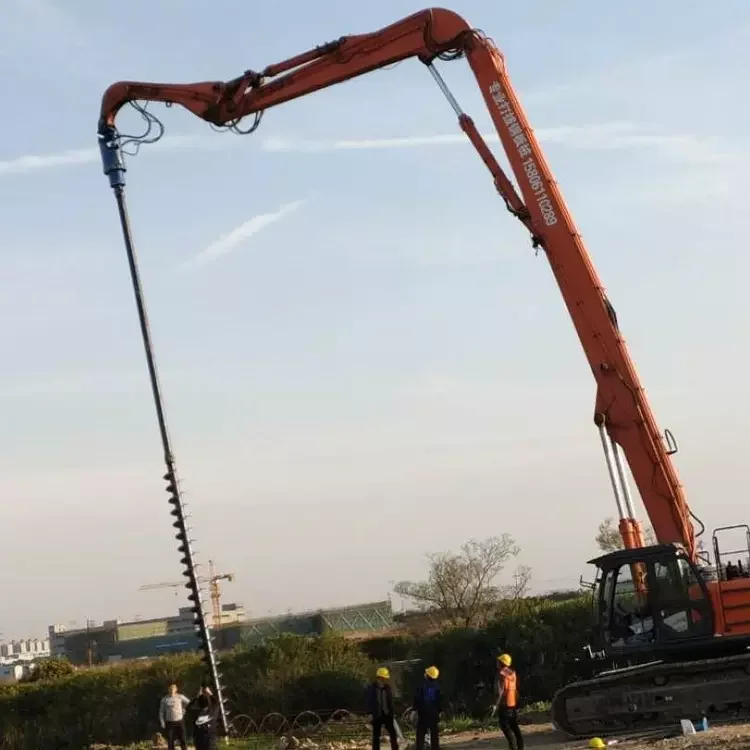 Kennametal Factory Manufacturing Efficiency Geological Exploration Excavator Auger Hydraulic Earth Auger